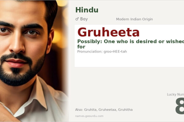 Gruheeta Name Meaning — Origin, Gender & Details (2025)