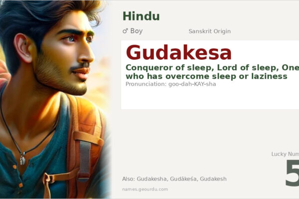 Gudakesa Meaning — Sanskrit Origin, Boy Name & Mythology (2025)