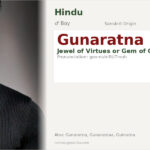 Gunaratna Name Meaning and Details
