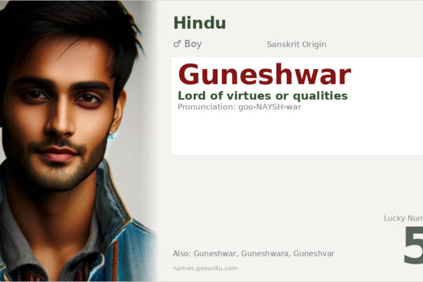 Guneshwar Name Meaning — Sanskrit Origin, Boy Hindu Name & Details (2025)