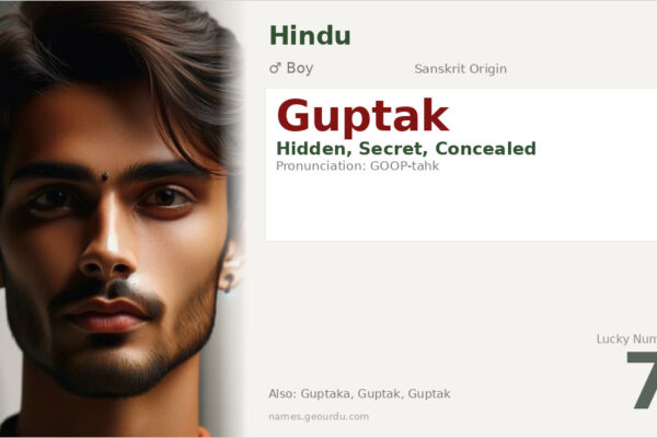 Guptak Name Meaning — Hidden, Sanskrit Origin & Details (2025)