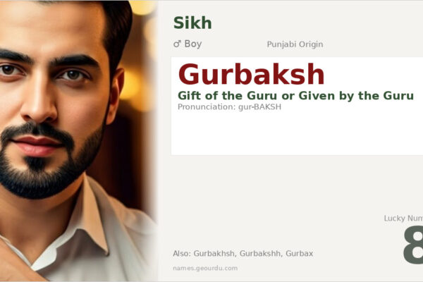 Gurbaksh Name Meaning — Punjabi Origin, Boy Name & Details (2025)