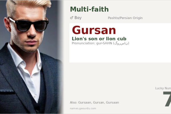 Gursan Name Meaning — Lion’s Son Origin & Details (2025)