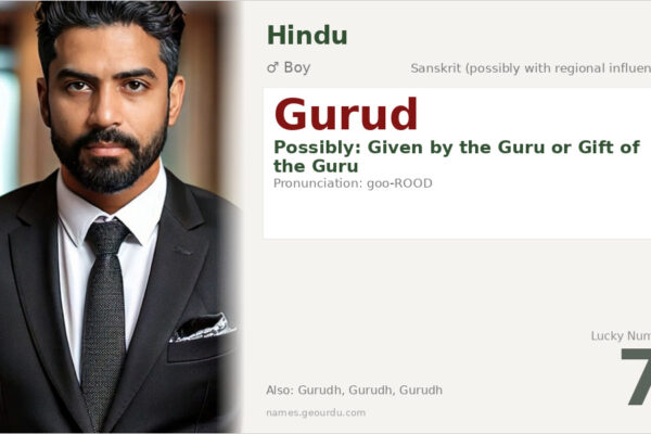 Gurud Name Meaning — Origin, Gender & Details (2025)