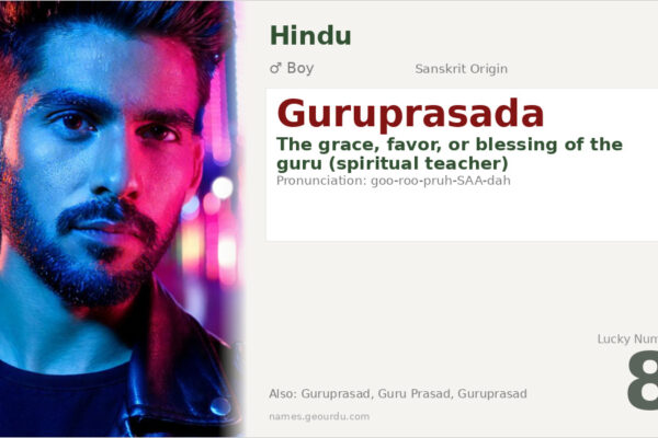 Guruprasada Name Meaning — Sanskrit Origin, Hindu Boy Name & Details (2025)