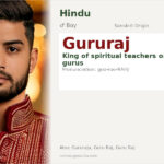Gururaj Name Meaning and Details