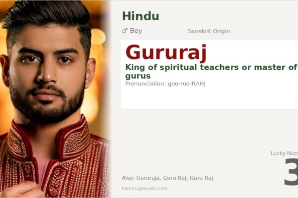 Gururaj Name Meaning — Sanskrit Origin, Boy Name & Spiritual Significance (2025)