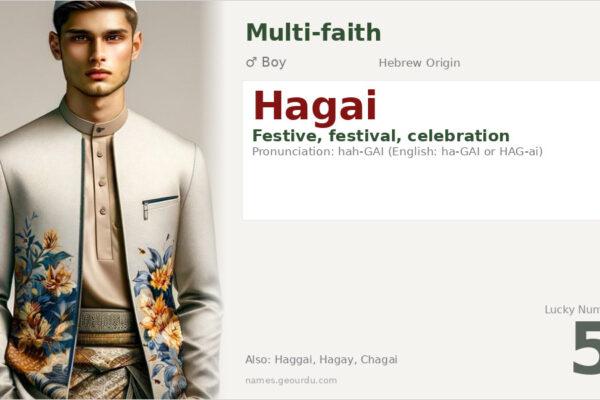 Hagai Name Meaning — Hebrew Origin, Biblical Significance & Details (2025)