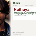 Haihaya Name Meaning and Details