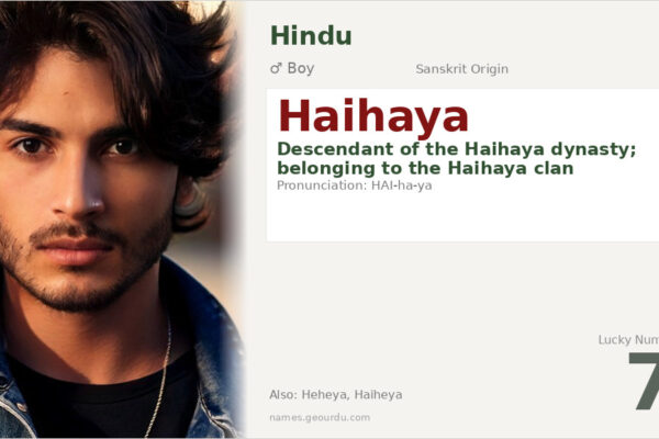 Haihaya Name Meaning — Sanskrit Origin, Boy Hindu Name & Details (2025)