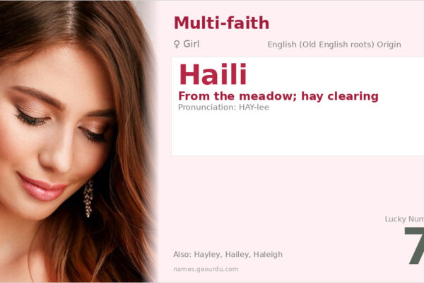 Haili Name Meaning — Origin, Gender & Details (2025)