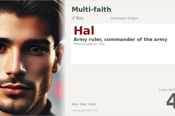 Hal Name Meaning — Germanic Origin, Boy Name & History (2025)
