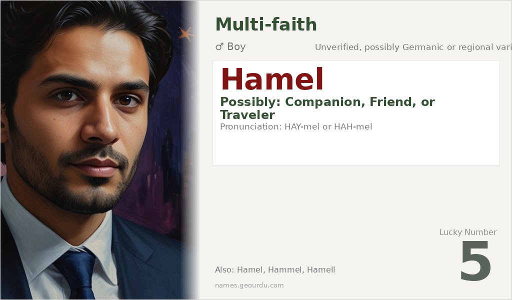 Hamel Name Meaning and Details