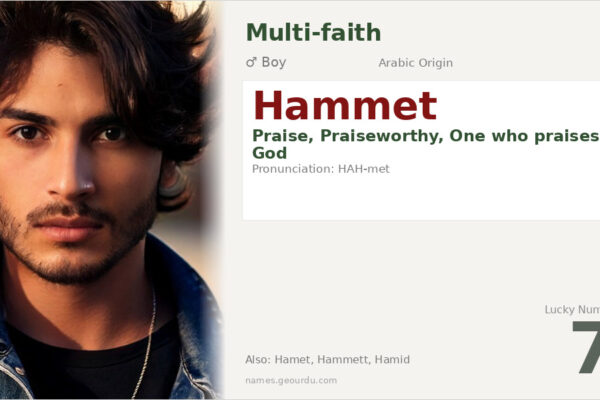 Hammet Name Meaning — Arabic Origin, Boy Name & Details (2025)