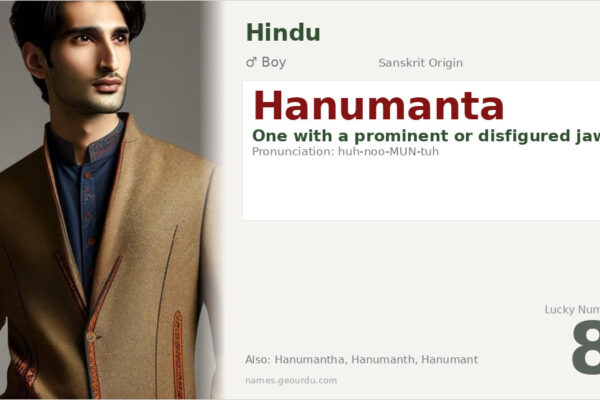 Hanumanta Meaning — Sanskrit Origin, Hindu Boy Name & Details (2025)
