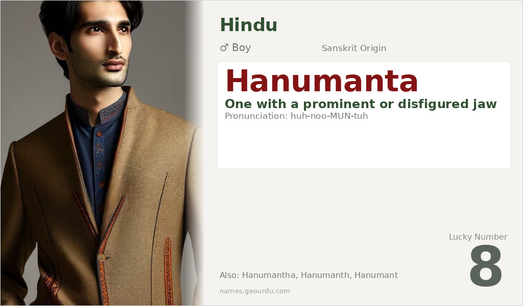 Hanumanta Name Meaning and Details