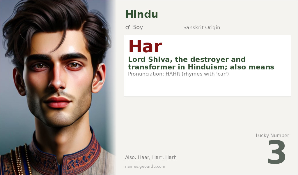 Har Name Meaning and Details