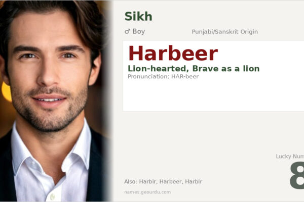 Harbeer Name Meaning — Punjabi/Sikh Origin, Boy Name & Details (2025)