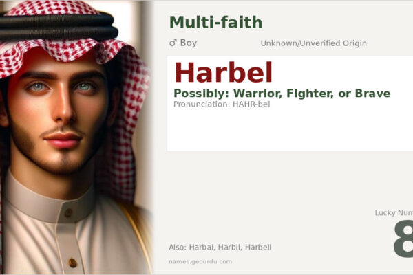 Harbel Name Meaning — Origin, Gender & Details (2025)
