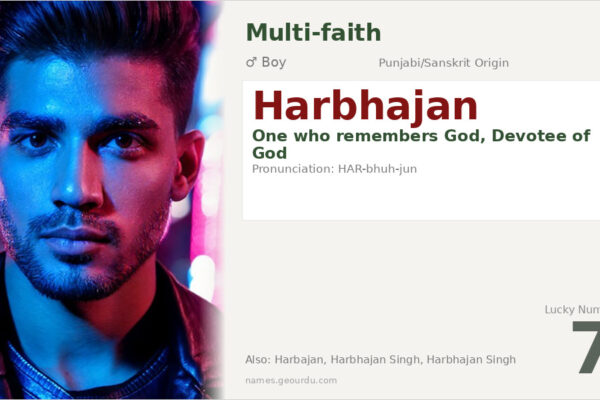 Harbhajan Name Meaning — Origin, Gender & Details (2025)