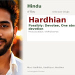 Hardhian Name Meaning and Details