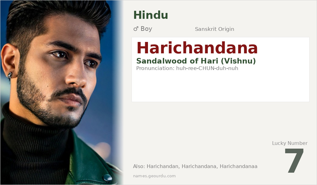 Harichandana Name Meaning and Details