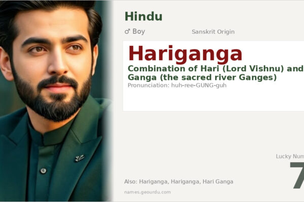 Hariganga Meaning — Sanskrit Origin, Boy Name & Details (2025)