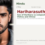 Hariharasuthan Name Meaning and Details