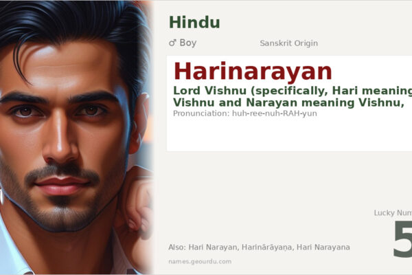 Harinarayan Meaning — Sanskrit Origin, Hindu Boy Name & Details (2025)