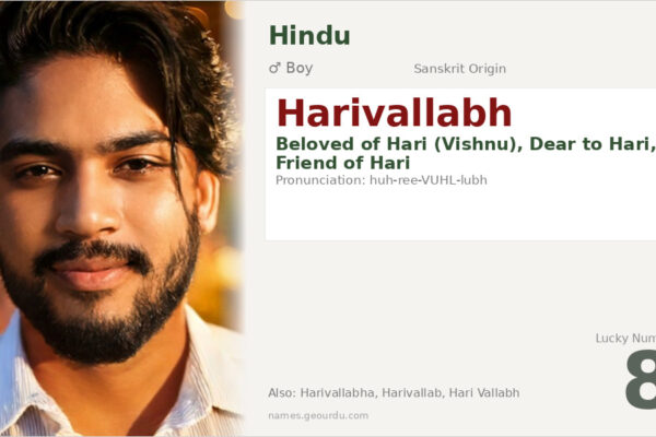 Harivallabh Name Meaning — Sanskrit Origin, Boy Name & Details (2025)