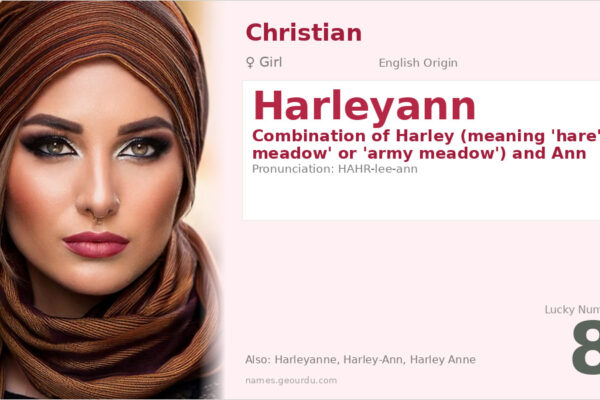 Harleyann Name Meaning — English Origin, Girl Name & Details (2025)