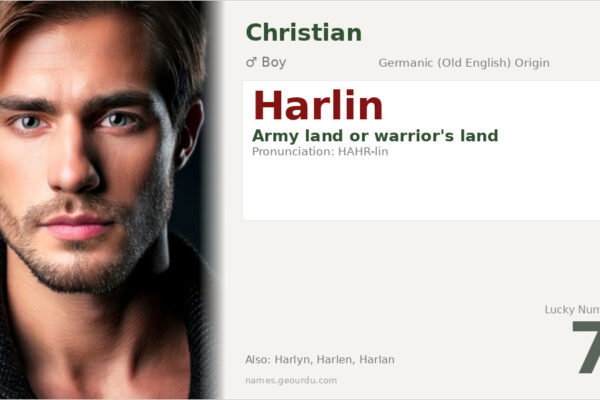 Harlin Name Meaning — Origin, Gender & Details (2025)
