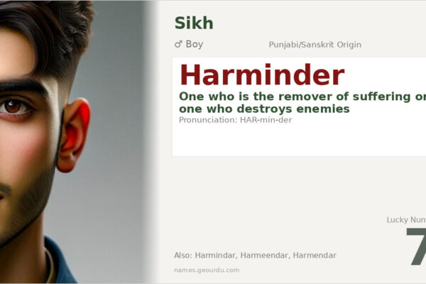 Harminder Name Meaning — Sikh Origin, Boy Name & Details (2025)