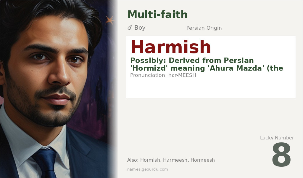 Harmish Name Meaning and Details