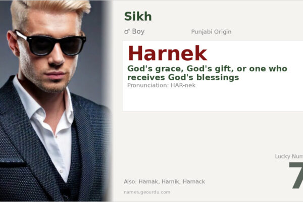 Harnek Name Meaning — Punjabi/Sikh Origin, Boy Name & Details (2025)