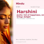 Harshini Name Meaning and Details