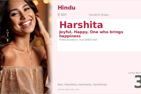 Harshita Name Meaning — Sanskrit Origin, Girl Name & Details (2025)