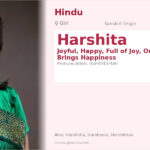 Harshita Name Meaning and Details