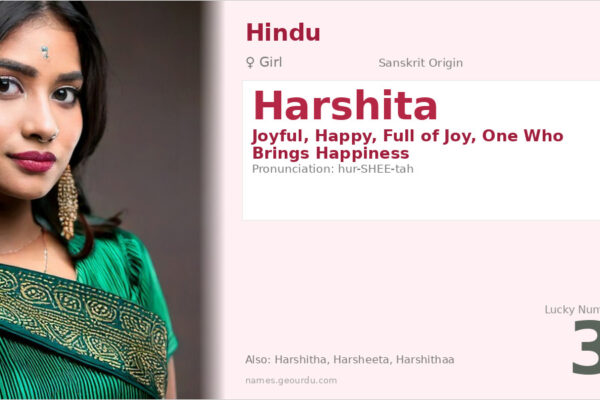 Harshita Name Meaning — Sanskrit Origin, Girl Name & Details (2025)