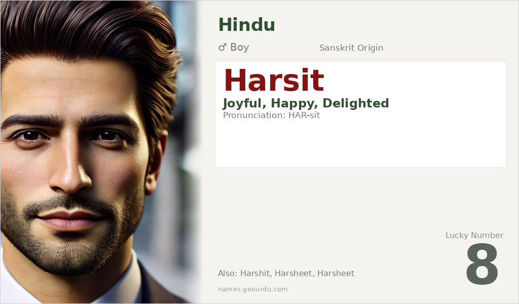 Harsit Name Meaning and Details