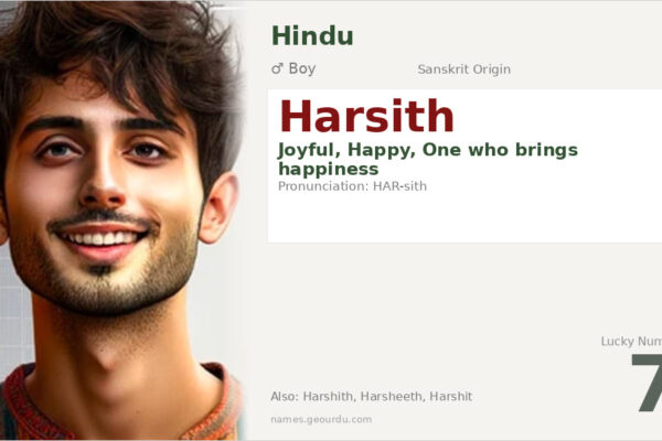 Harsith Name Meaning — Sanskrit Origin, Boy Name & Details (2025)