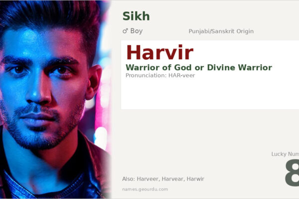Harvir Name Meaning — Punjabi/Sikh Origin, Boy Name & Details (2025)
