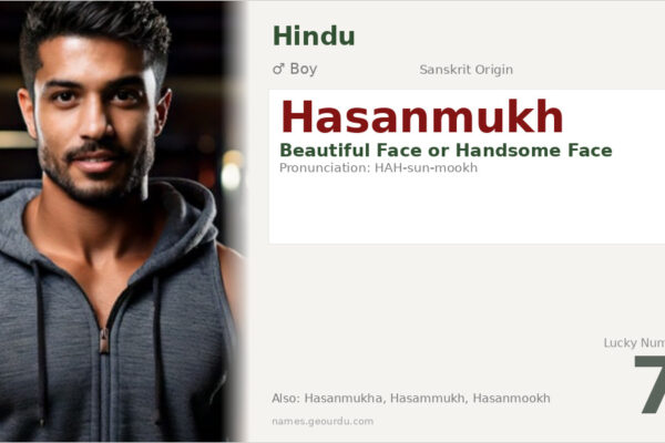 Hasanmukh Meaning — Sanskrit Origin, Boy Name & Details (2025)