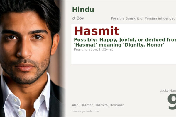 Hasmit Name Meaning — Origin, Gender & Details (2025)