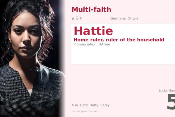 Hattie Name Meaning — Germanic Origin, Girl Name & History (2025)