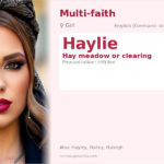 Haylie Name Meaning and Details