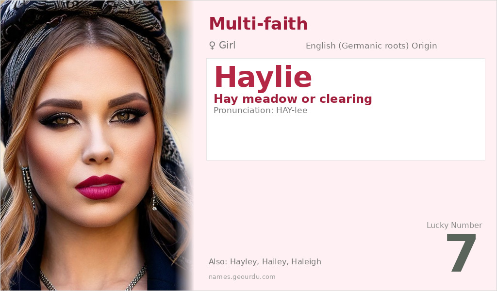 Haylie Name Meaning and Details