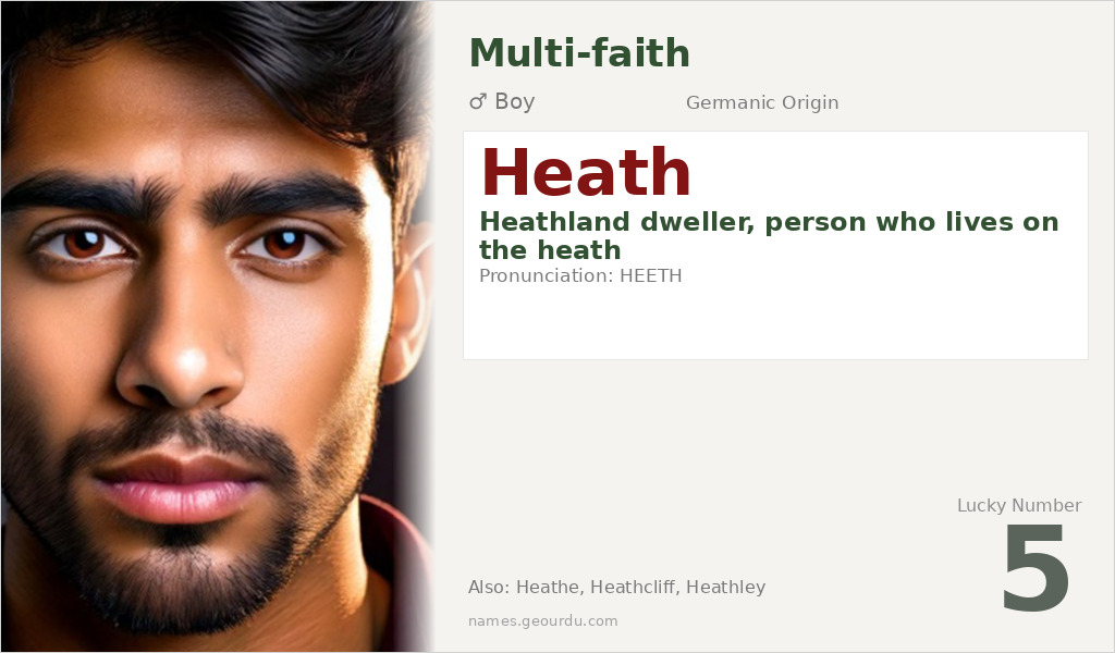Heath Name Meaning and Details