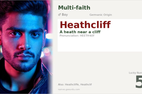Heathcliff Name Meaning — English Origin, Boy Name & Literary Fame (2025)