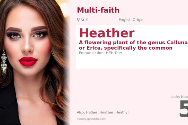 Heather Name Meaning — Origin, Gender & Details (2025)